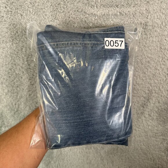 Tommy Hilfiger Denim Womens jeans Size 31 Straight Leg Dark Blue Jeans 10 - Picture 14 of 14